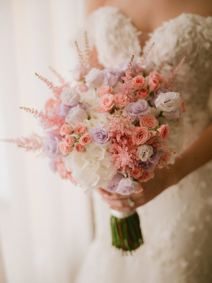 pink and purple bouquet
