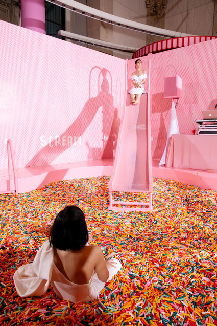Museum of Ice Cream wedding Inspiration