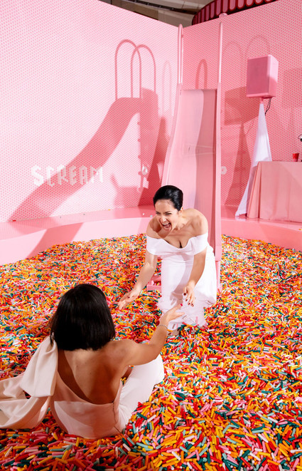 Museum of Ice Cream wedding Inspiration