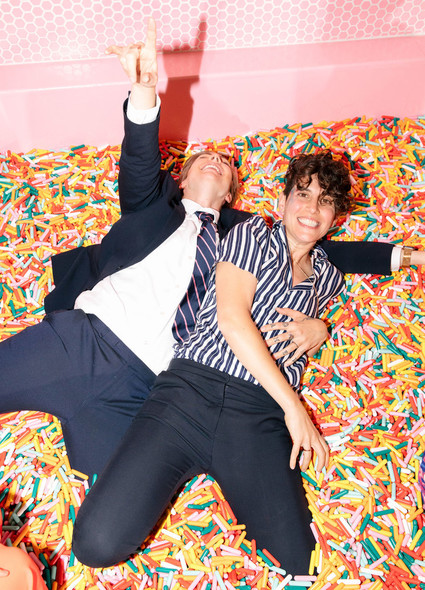 Museum of Ice Cream wedding Inspiration