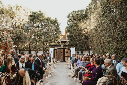 Bohemian Franciscan Gardens wedding