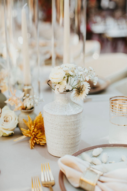 neutral tablescape ideas