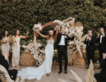 Bohemian Franciscan Gardens wedding