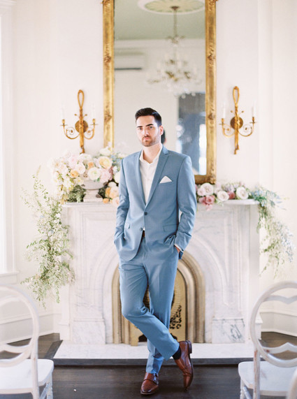 spring groom's fashion