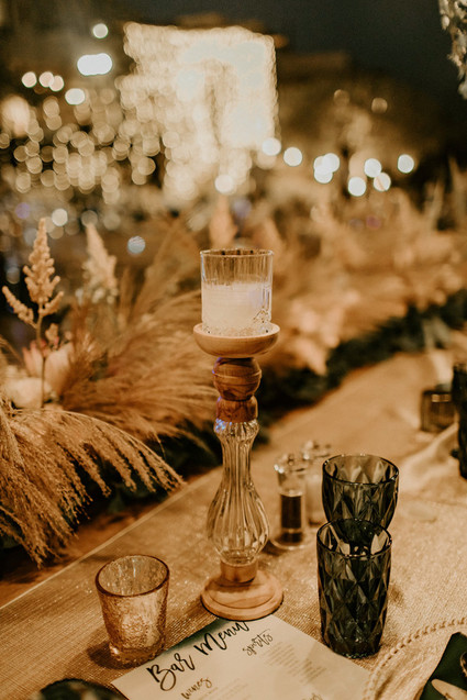 string light reception idea