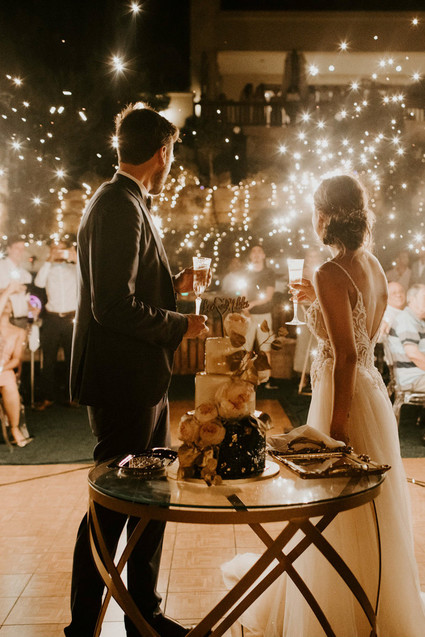 romantic wedding reception