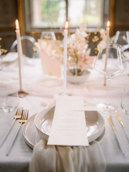 modern neutral menus