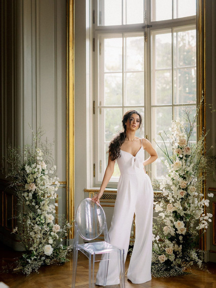 Aimé Berlin bridal jumpsuit