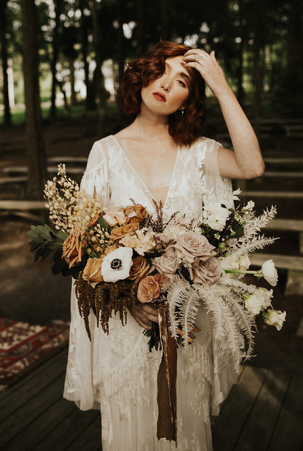 Fall Cedar Lakes estate wedding