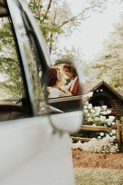vintage vw van photo booth Inspiration