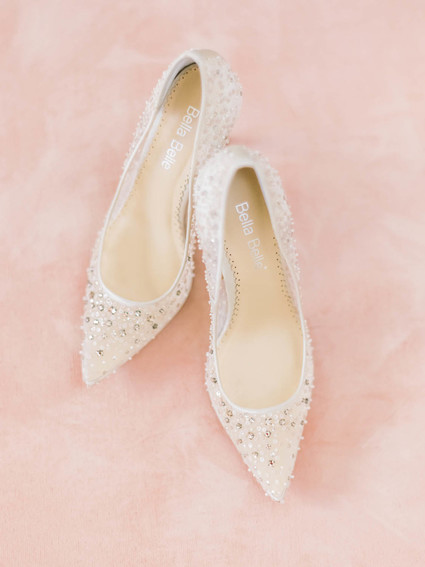 bella belle bridal pumps
