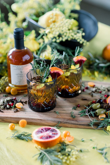 spring signature cocktails for wedding