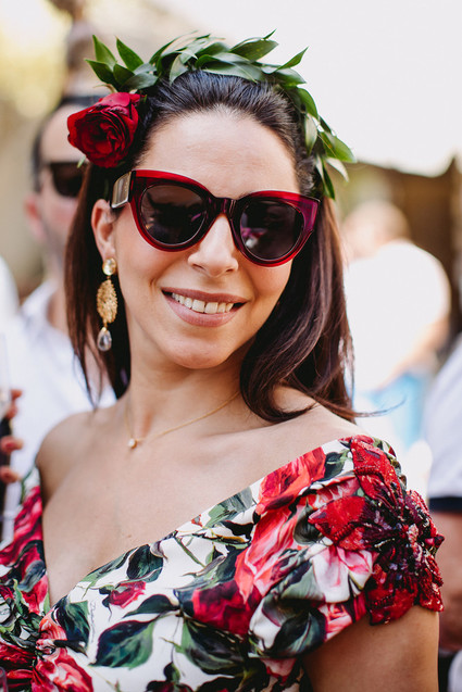Red wedding fashion