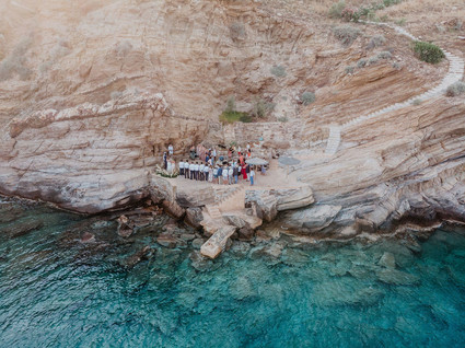 Micro wedding in Ios, Greece