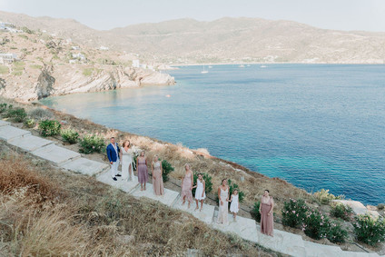 Micro wedding in Ios, Greece
