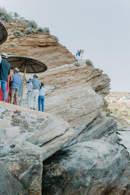 Micro wedding in Ios, Greece