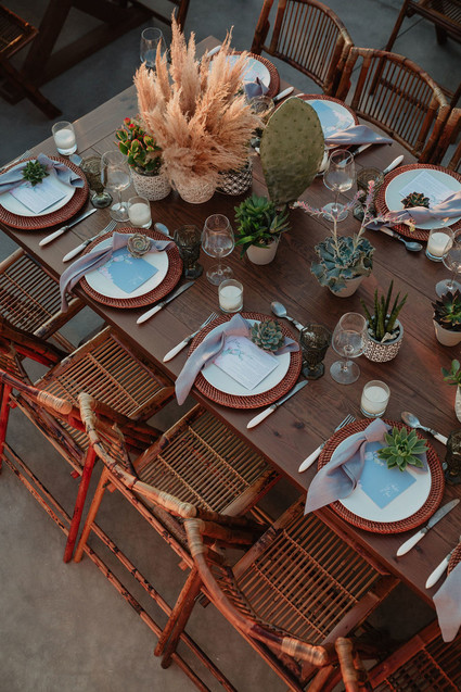 Sunset wedding at Ios Club