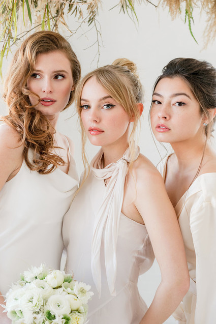 modern minimalist bridal fashion