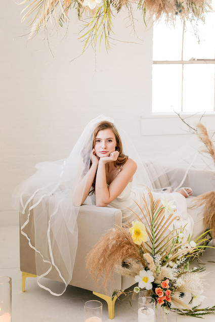 modern minimalist bridal fashion
