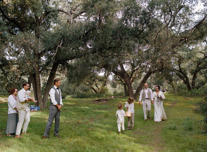 Sweet southern California family elopement at a park