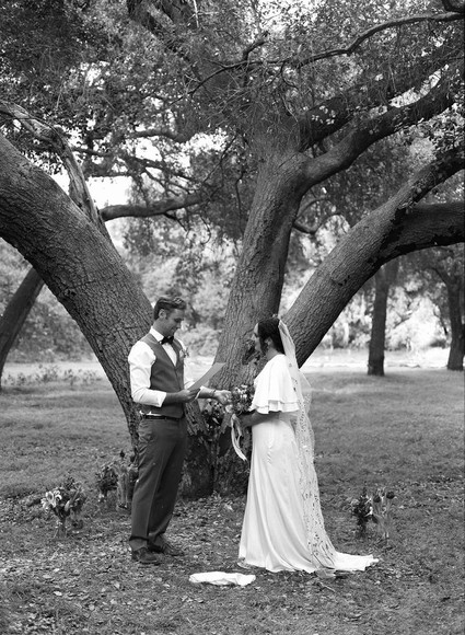 Sweet southern California family elopement at a park
