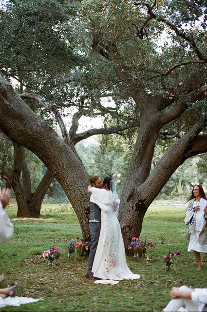 Sweet southern California family elopement at a park