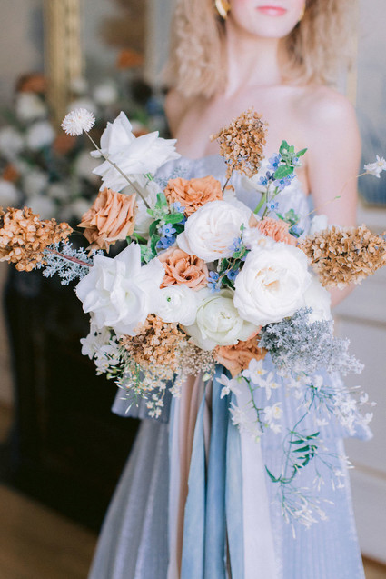 cream bridal bouquet Inspiration