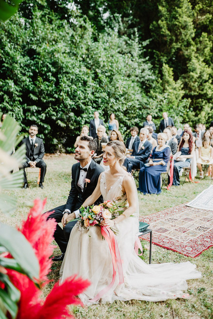 colorful tropical ceremony