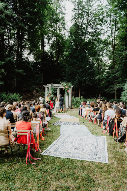 colorful tropical ceremony