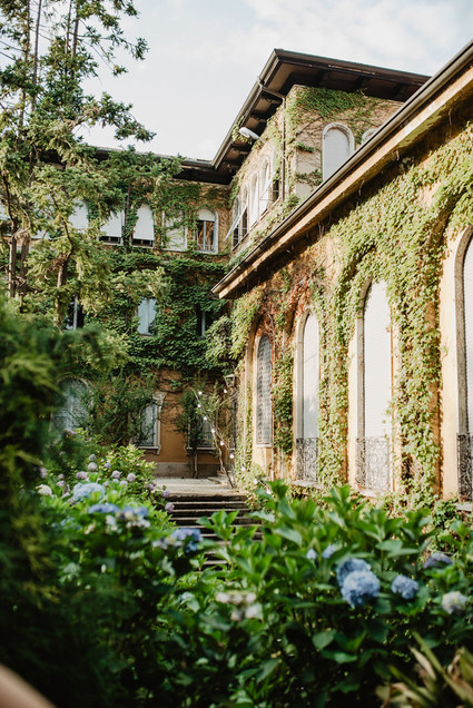 Italian villa wedding