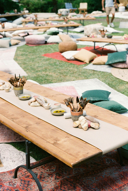 boho low tables