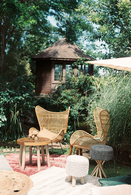 bohemian wedding decor