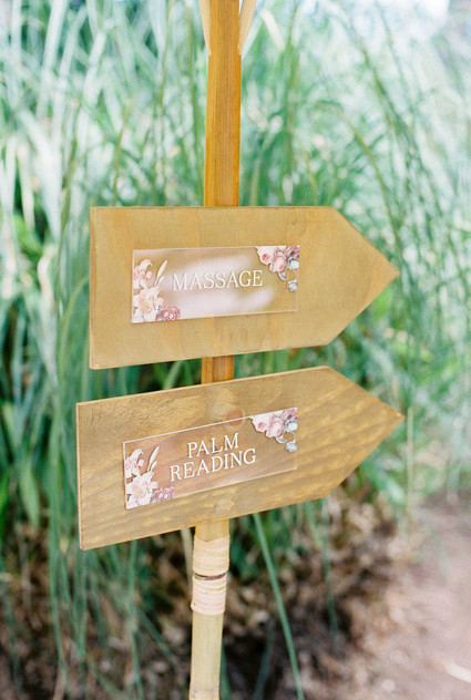 cute wedding signs