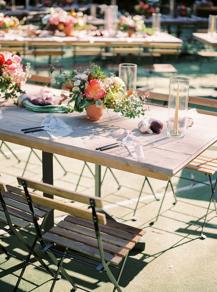 peony centerpiece