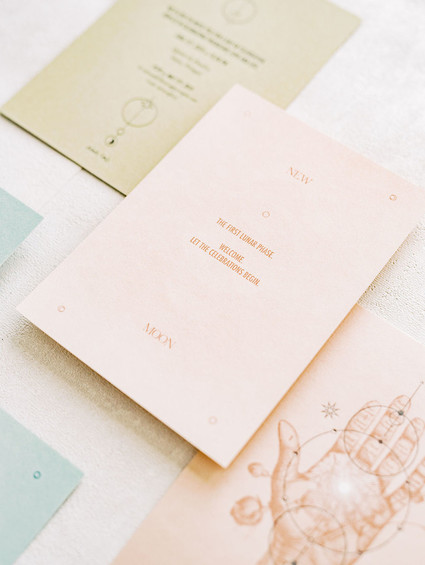 pretty wedding stationery