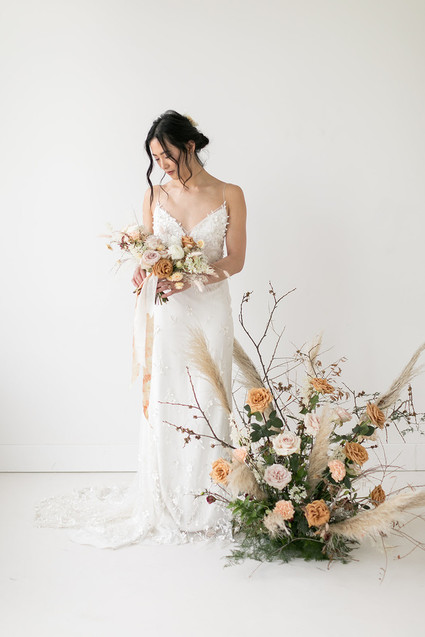 dried floral arrangement Inspiration