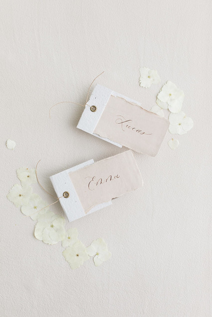 soft, romantic wedding stationery
