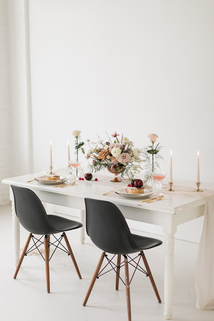 minimalist dried flower wedding ideas