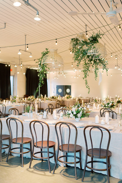 Lanterns with greenery