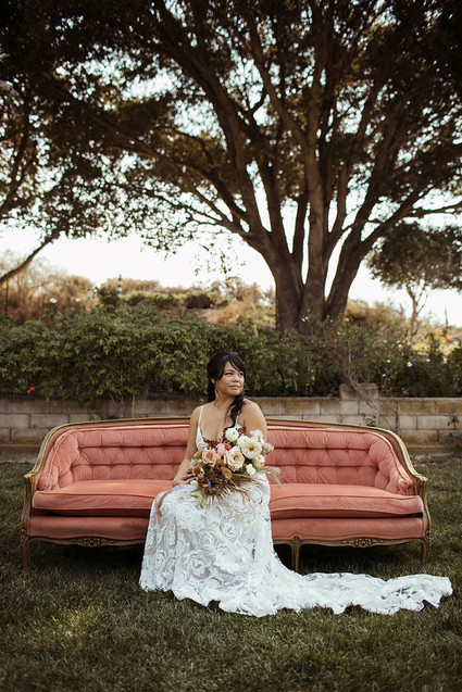 boho lace wedding dress