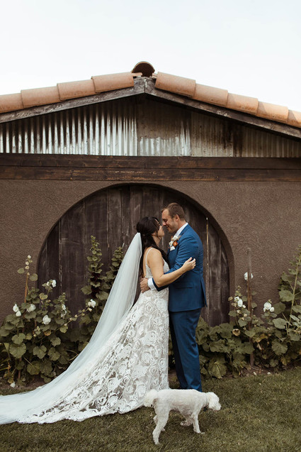 boho lace wedding dress