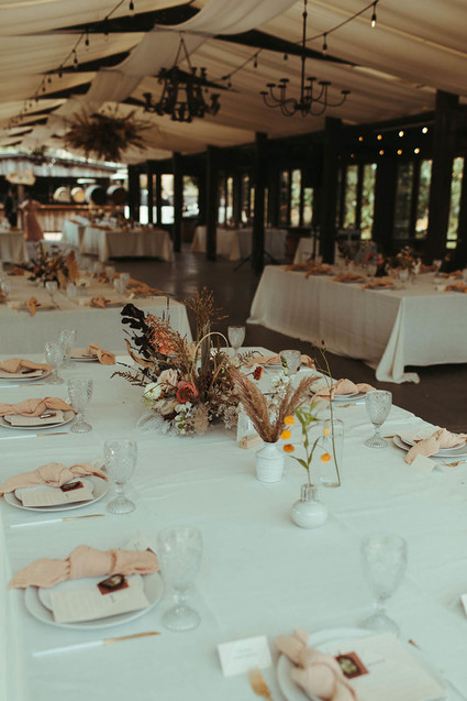 wildflower centerpieces