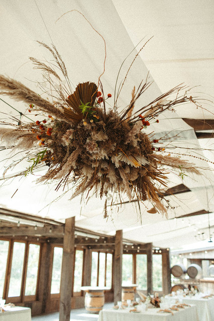 rustic boho fall wedding in Santa Barbara