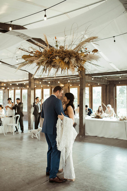 rustic boho fall wedding in Santa Barbara