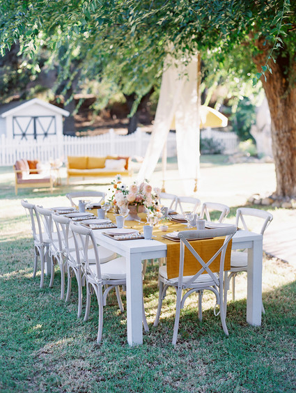 Charlotte's Web themed spring baby shower