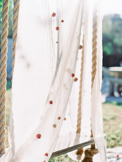 Charlotte's Web themed spring baby shower