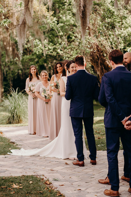 spring wedding ceremony