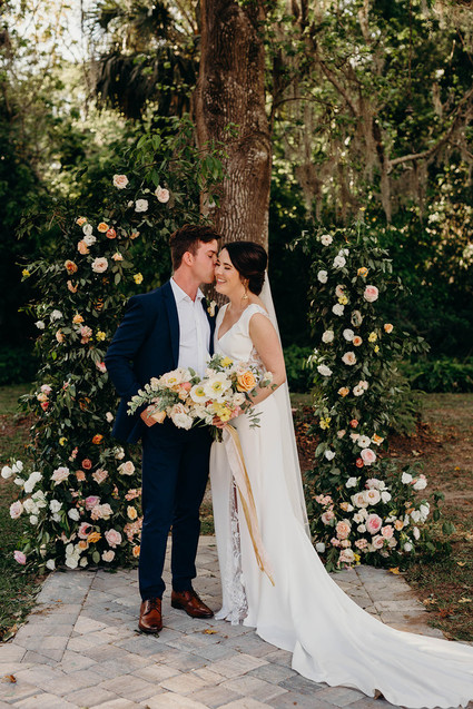 spring floral wedding