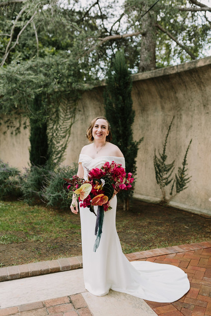 bougainvillea bridal bouquet