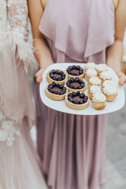 mini wedding desserts Inspiration